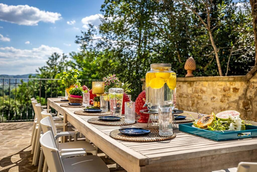 Luxury Villa Tolomei Gucci With Spa San Jacopo al Girone Buitenkant foto