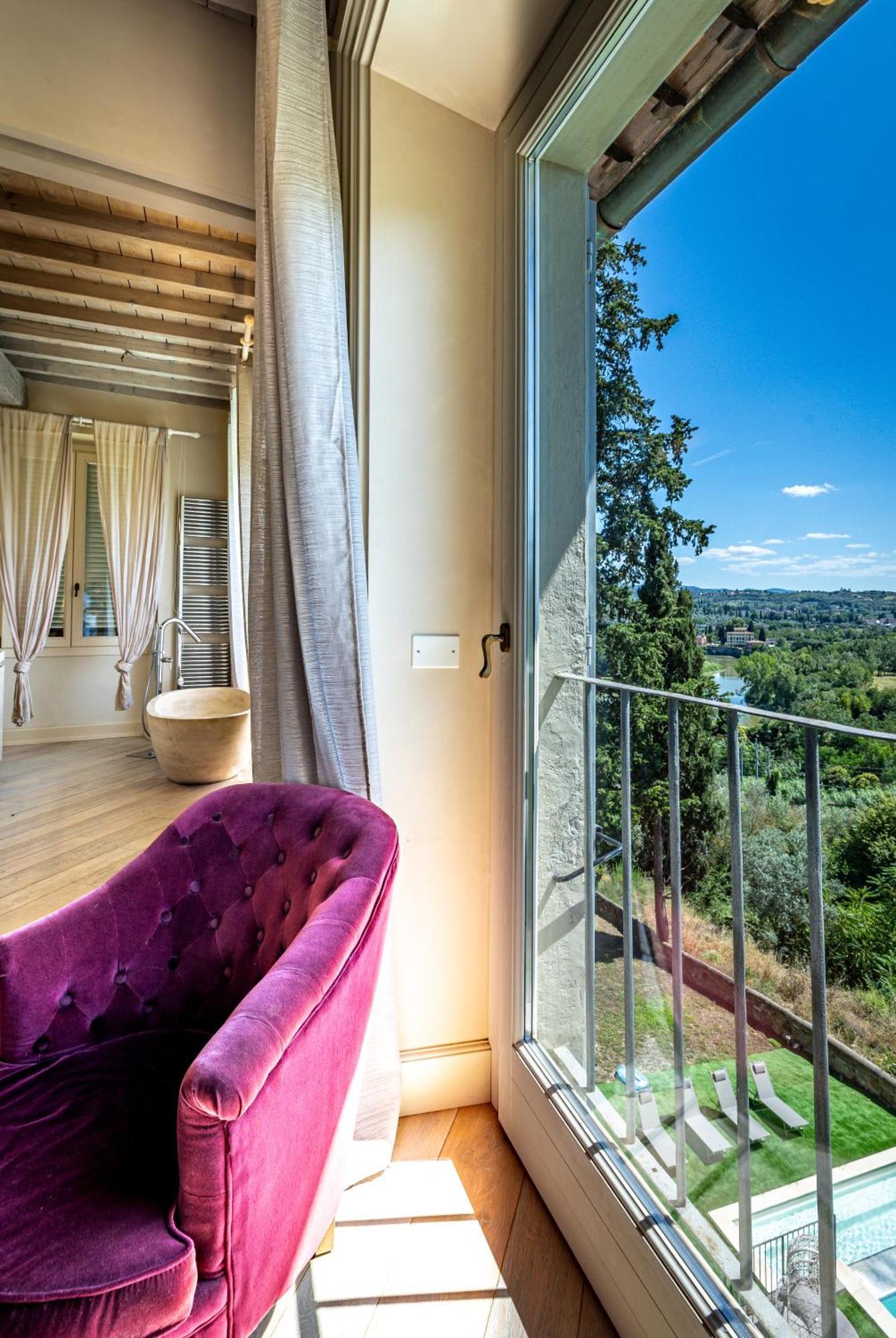 Luxury Villa Tolomei Gucci With Spa San Jacopo al Girone Buitenkant foto