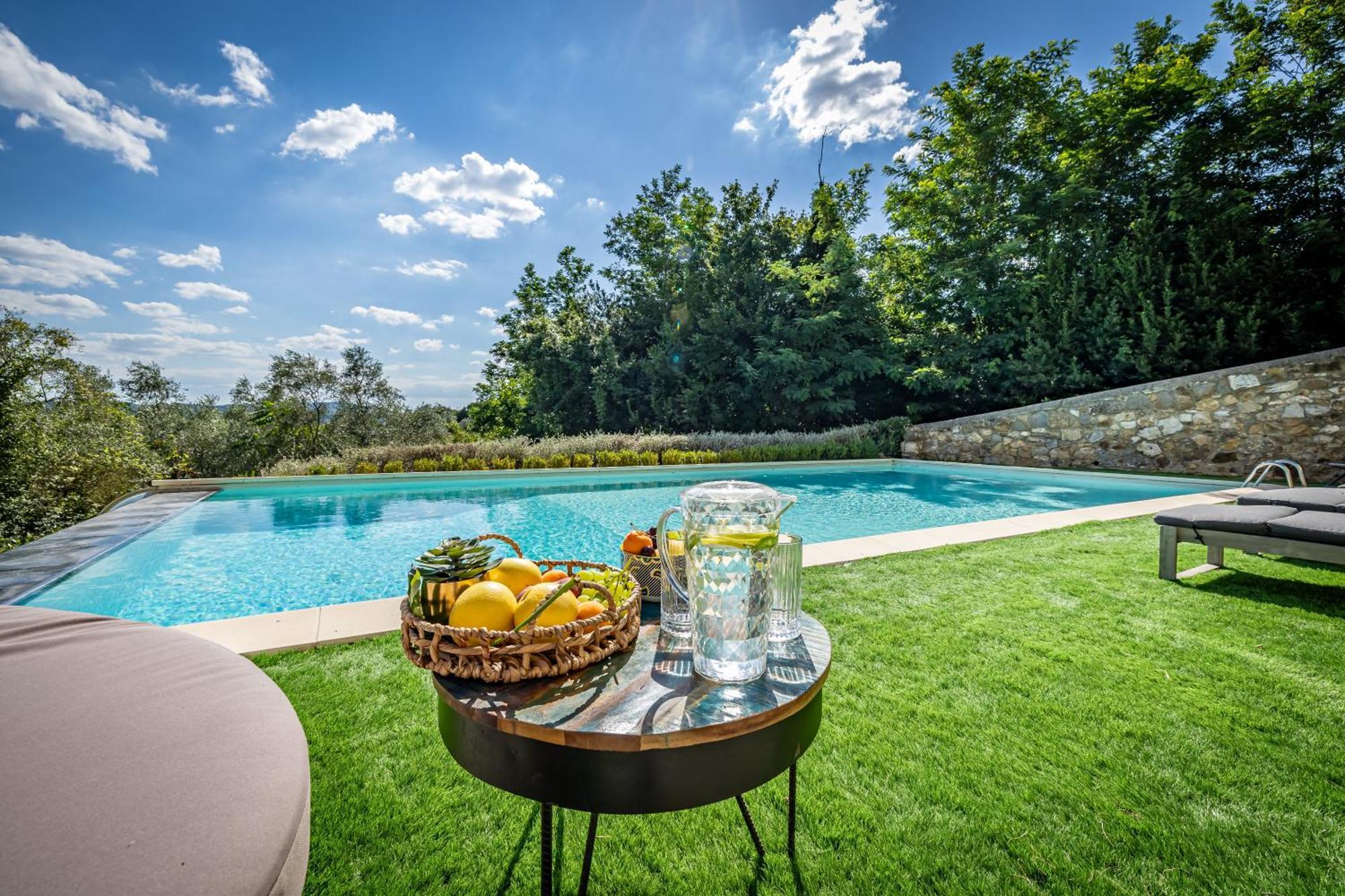 Luxury Villa Tolomei Gucci With Spa San Jacopo al Girone Buitenkant foto