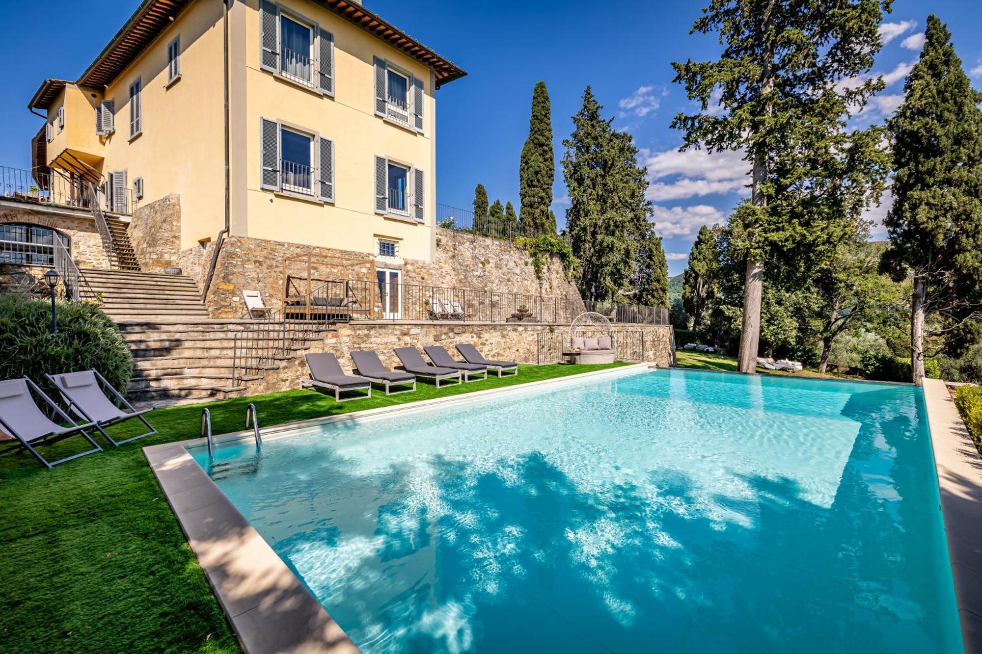 Luxury Villa Tolomei Gucci With Spa San Jacopo al Girone Buitenkant foto