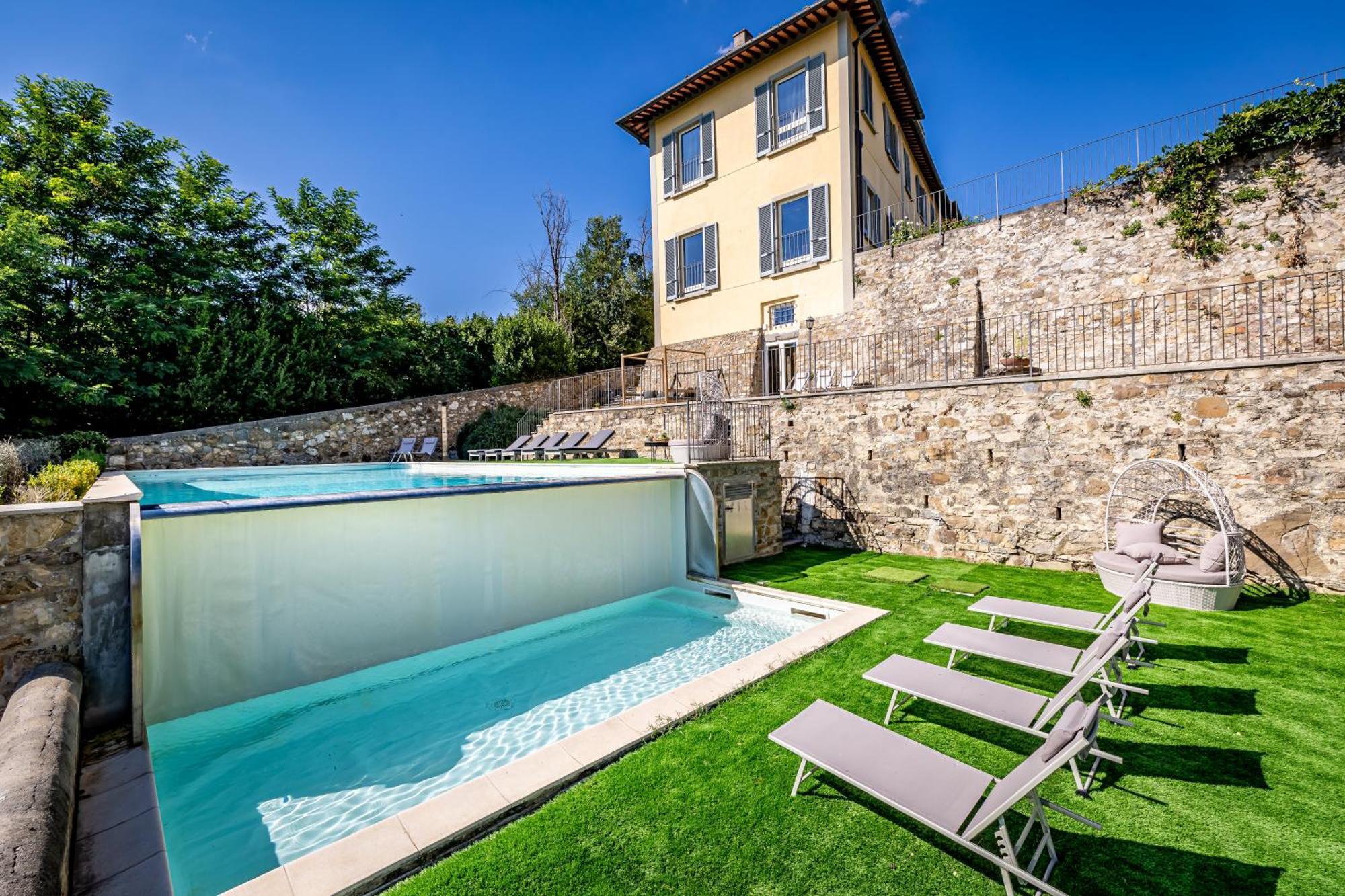 Luxury Villa Tolomei Gucci With Spa San Jacopo al Girone Buitenkant foto